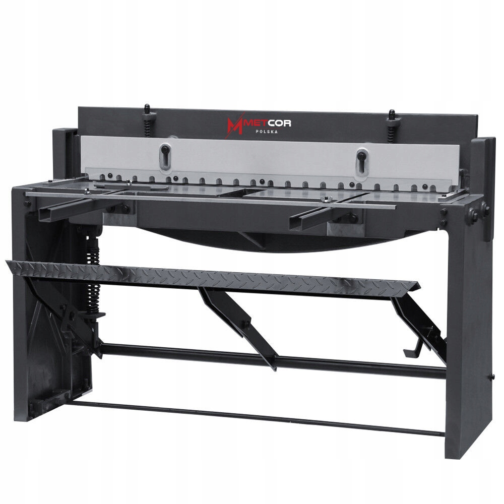 STOŁOWE NOŻYCE GILOTYNOWE GILOTYNA BLACHY XXL Q01 1320X1,5mm METCOR Marka Metcor