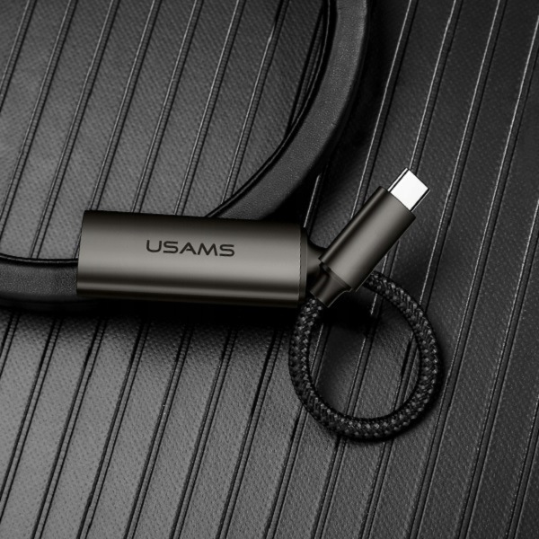 Usams Adaptér U22 Usb-c Hdmi 4K HD15 cm černý/černý SJ282HD01 (US-SJ282)