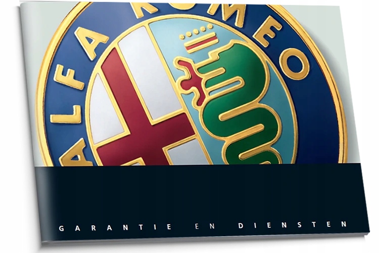 Alfa Romeo Holandská servisní kniha