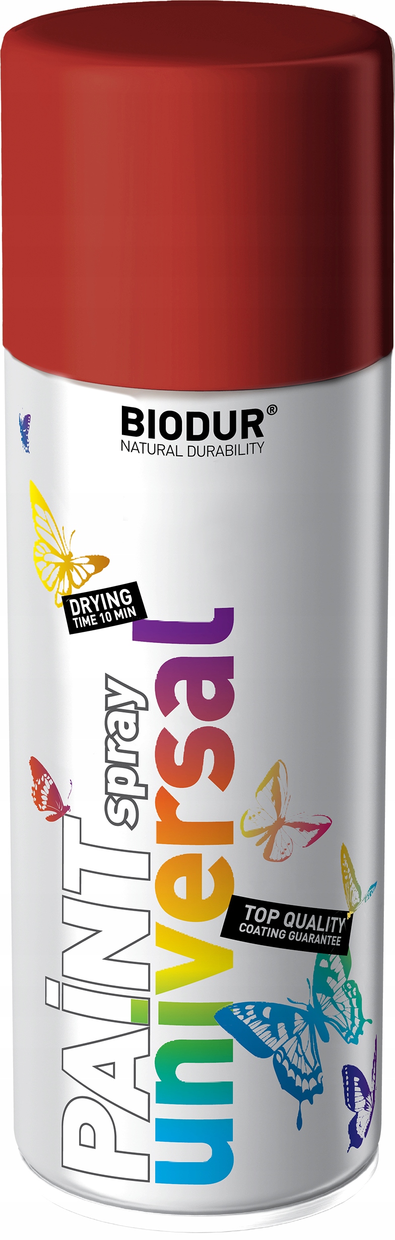 

Farba Spray Czerwony Sygnał Biodur Ral 3002 400 ml