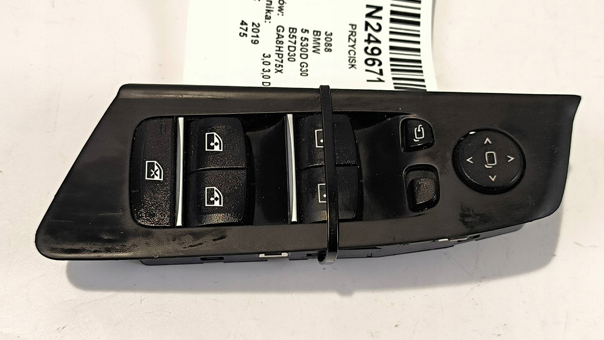 control panel of the window 6832728 BMW 5 530D G30