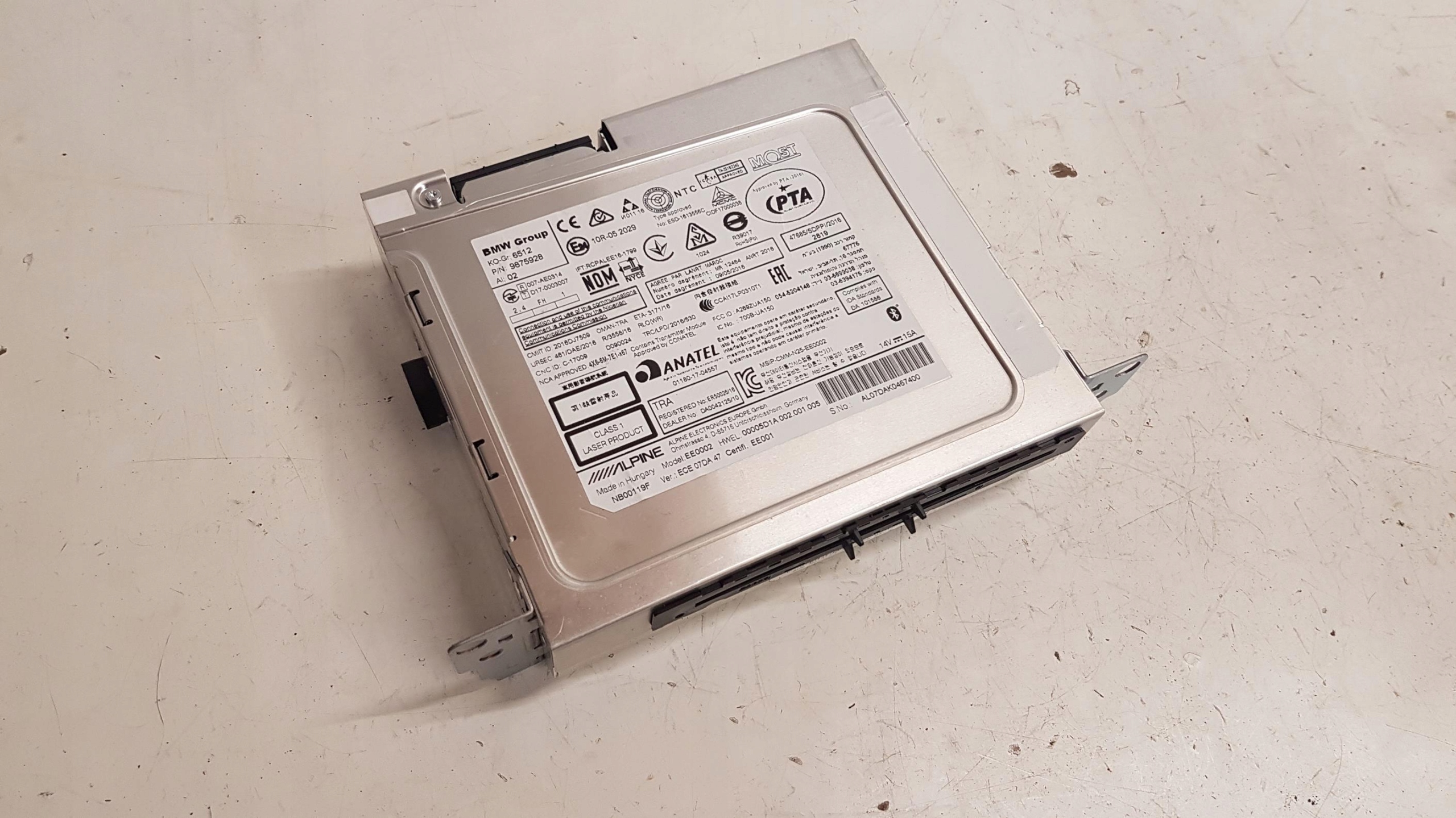 navigation HEADUNIT BASIC BMW G30 G31 G32 F39 F48