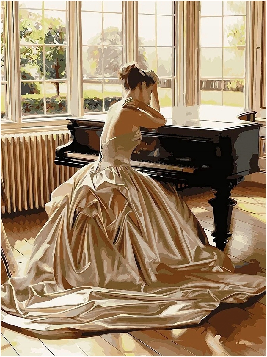 Malowanie Po Numerach Obraz do malowania NA RAMIE