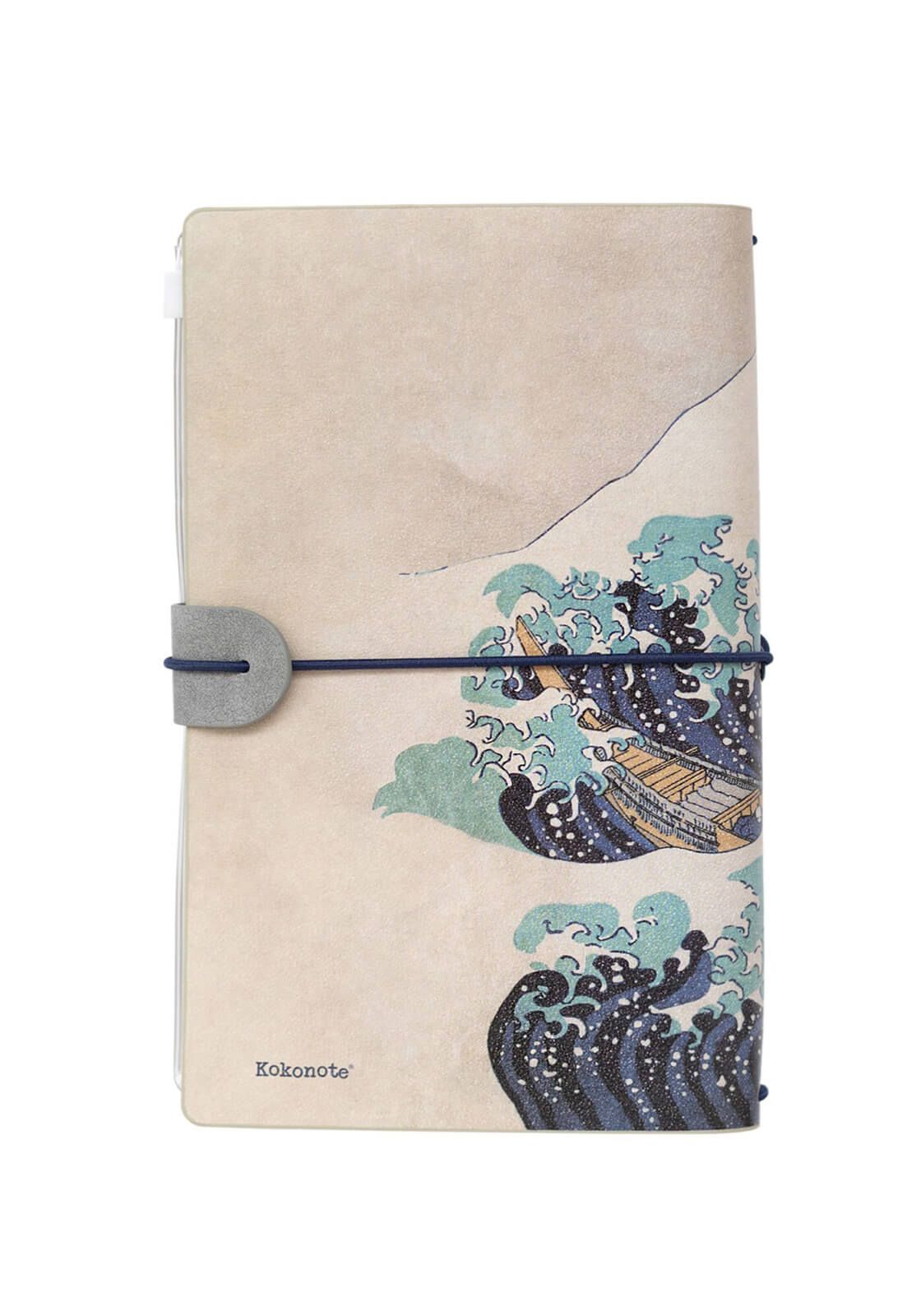 Notes skórzany A6 Hokusai Great Wave 80k w linie Kod producenta CTBV021