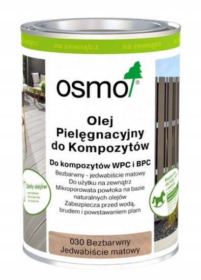 Osmo 030 Olej pro kompozity Wpc Bpc Bezbarvý 1L