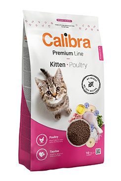 Levně Calibra Cat Premium Line Kitten Poultry 10kg