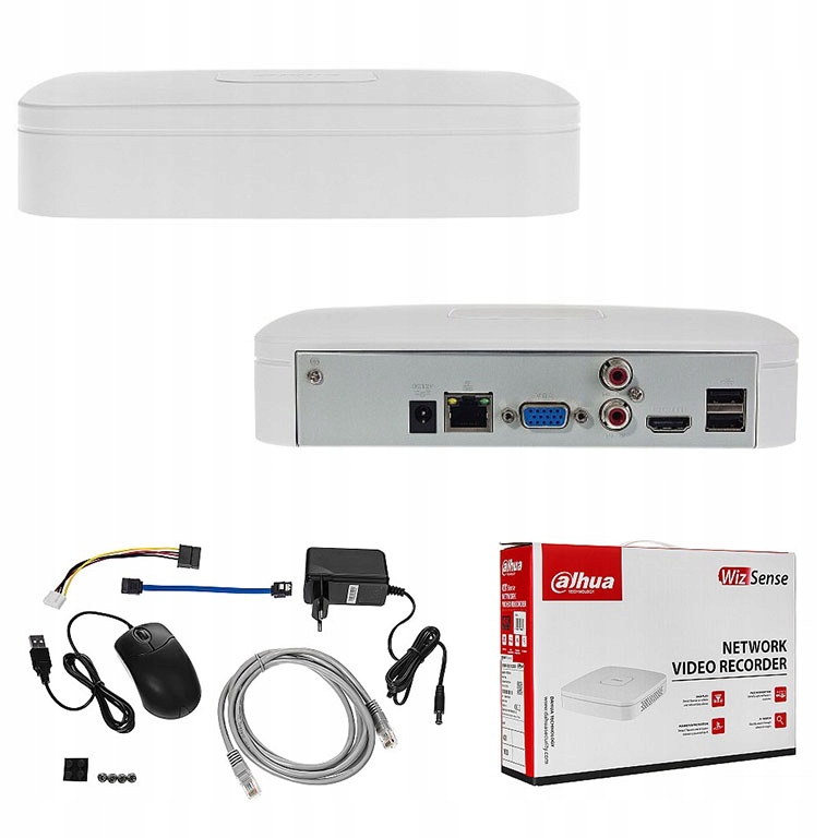 Rejestrator IP DAHUA NVR2108-I 8CH AI DETEKCJA SMD