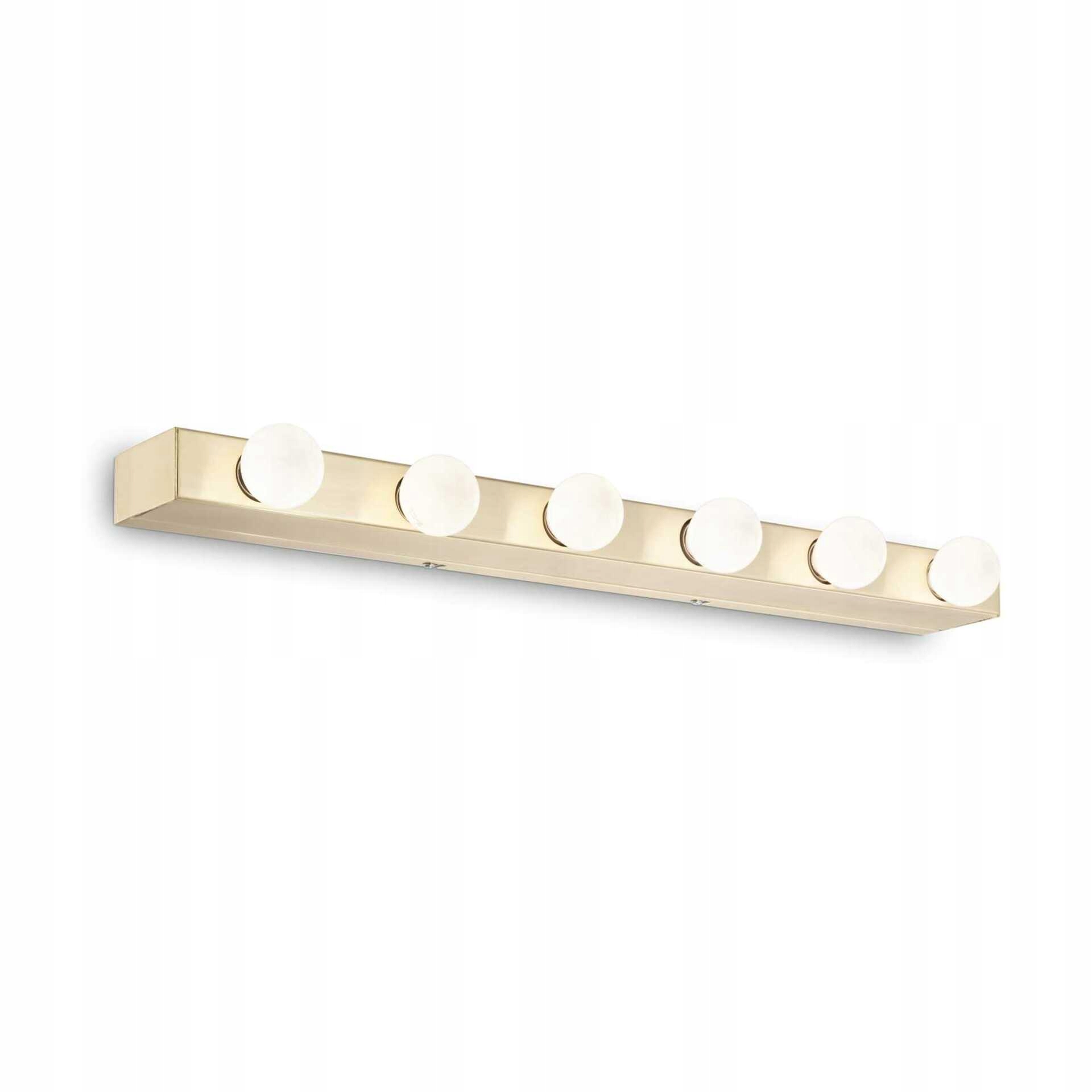 Nástenné svietidlo Ideal Lux Prive AP6 mosadz 6xE14 60,5cm