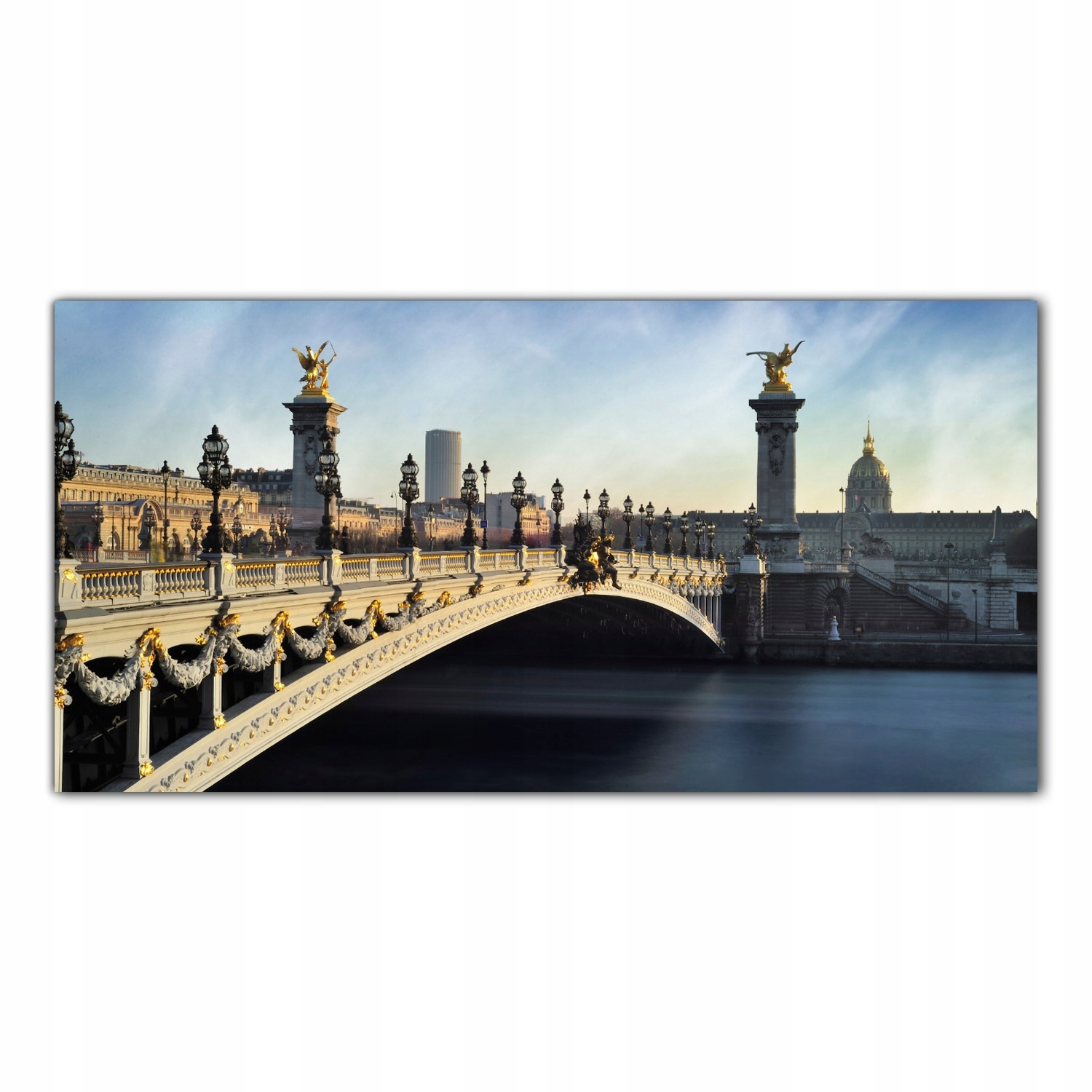Pont Alexandre Paříž 140x70 Tvrzené sklo panel