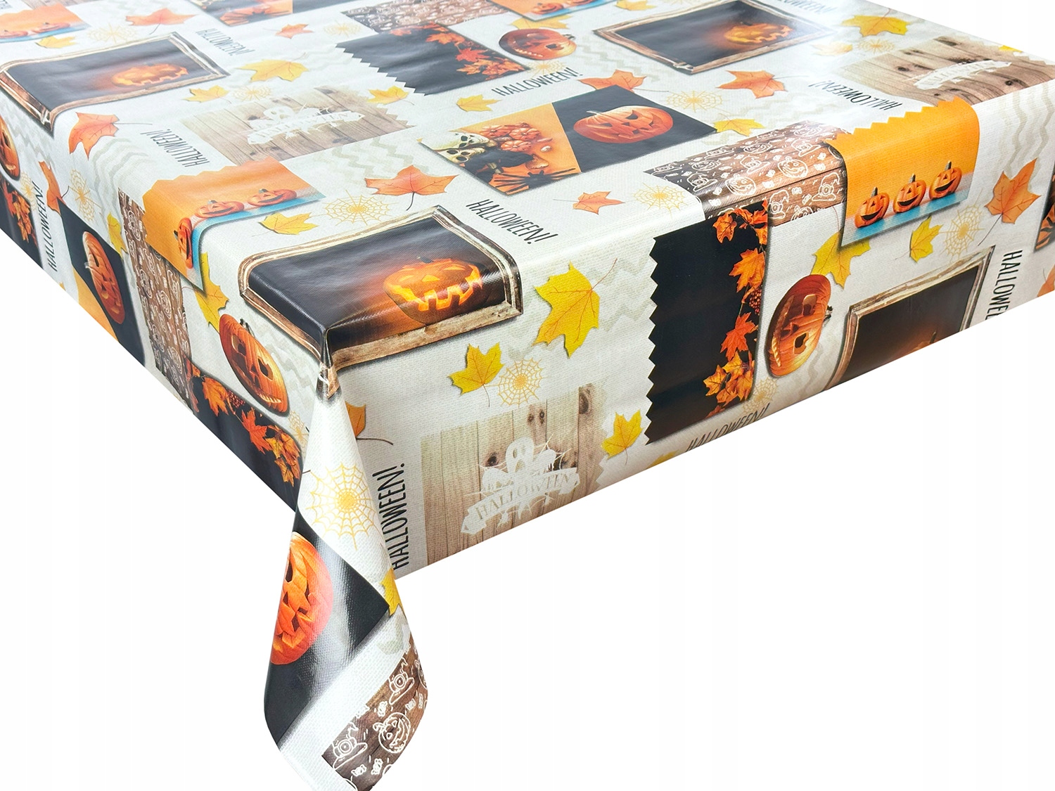 Cerata na Wymiar Obrus Ceratowy Jesień Dynia Halloween 10x140 cm