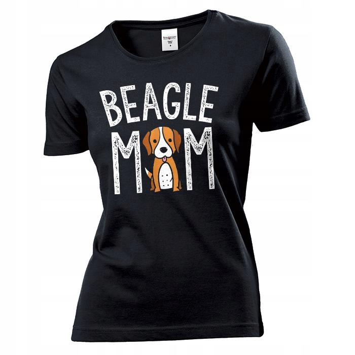 

Koszulka damska Mama Beagla Pies Beagle M
