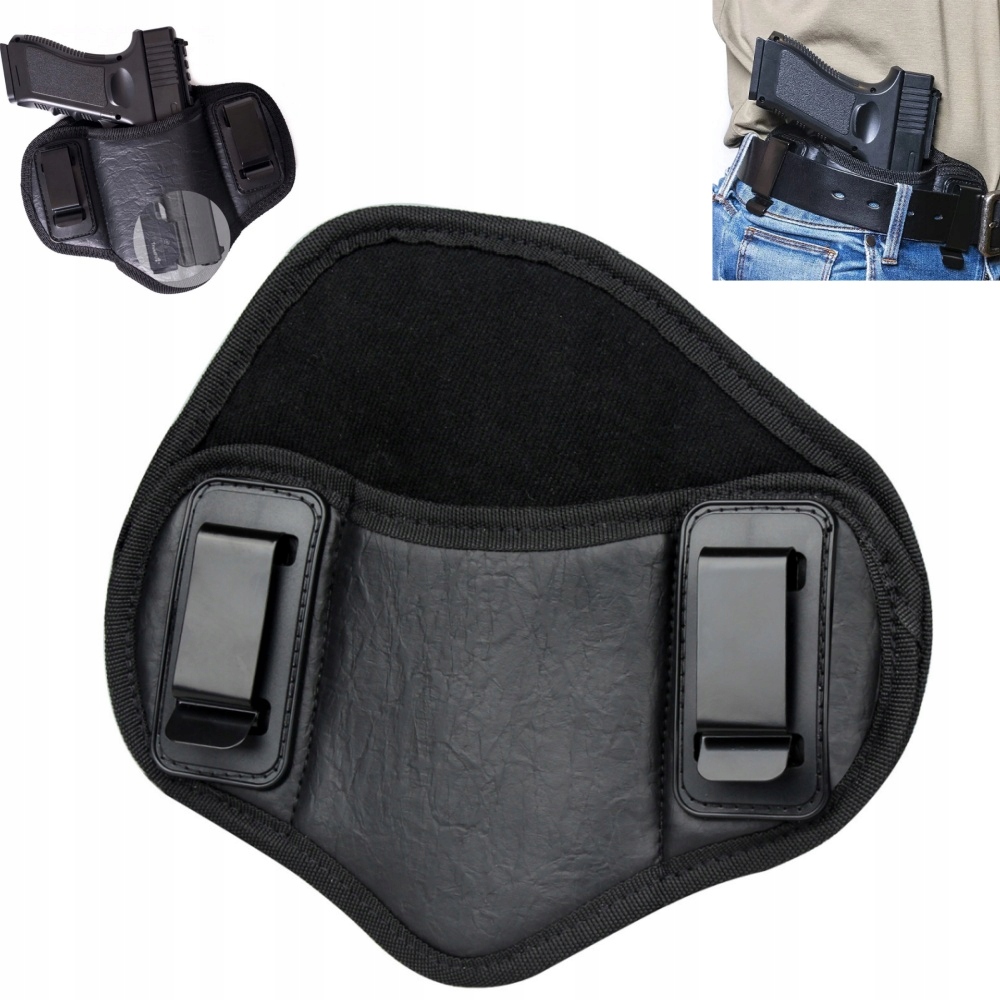 Taktyczna Kabura Myśliwska Ze Skóry Pu Do Pistoletów Glock 19 23 32 26 27