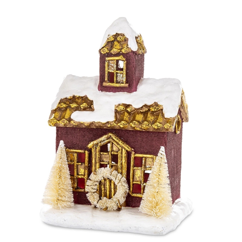 Led vianočná Dekorácia na domček 26,7x19x16,5 cm 170430 Art Pol