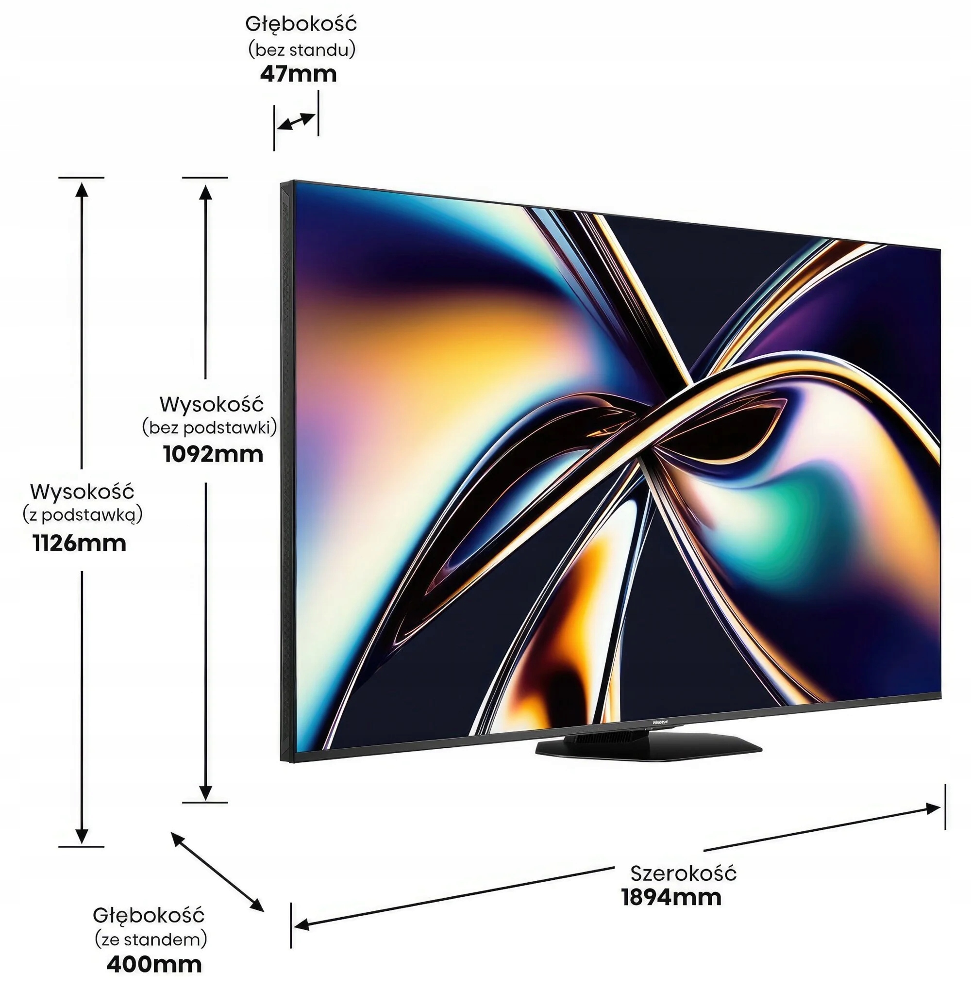 Telewizor LED Hisense 85U8Q 85