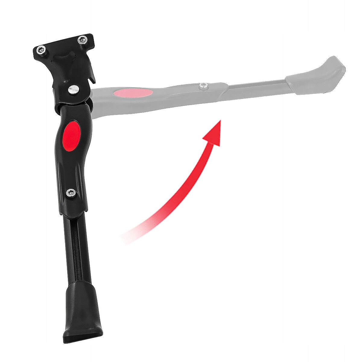 PODPÓRKA STOPKA ROWEROWA NÓŻKA REGULOWANA DO ROWERU TYLNA BOCZNA Aluminiowa Model inny