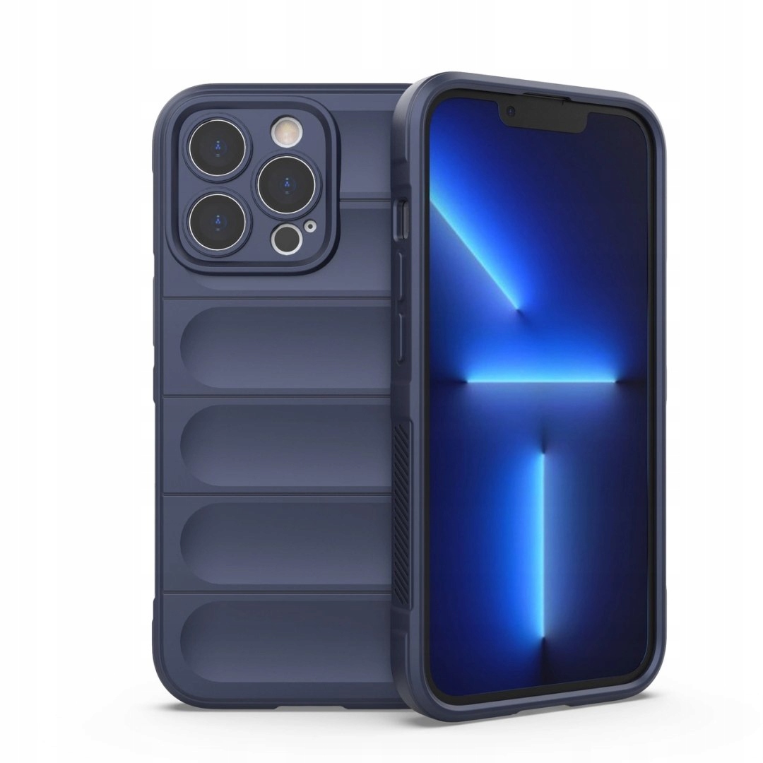 Magic Shield Case etui do iPhone 13 Pro elastyczny pancerny pokrowiec ciemn