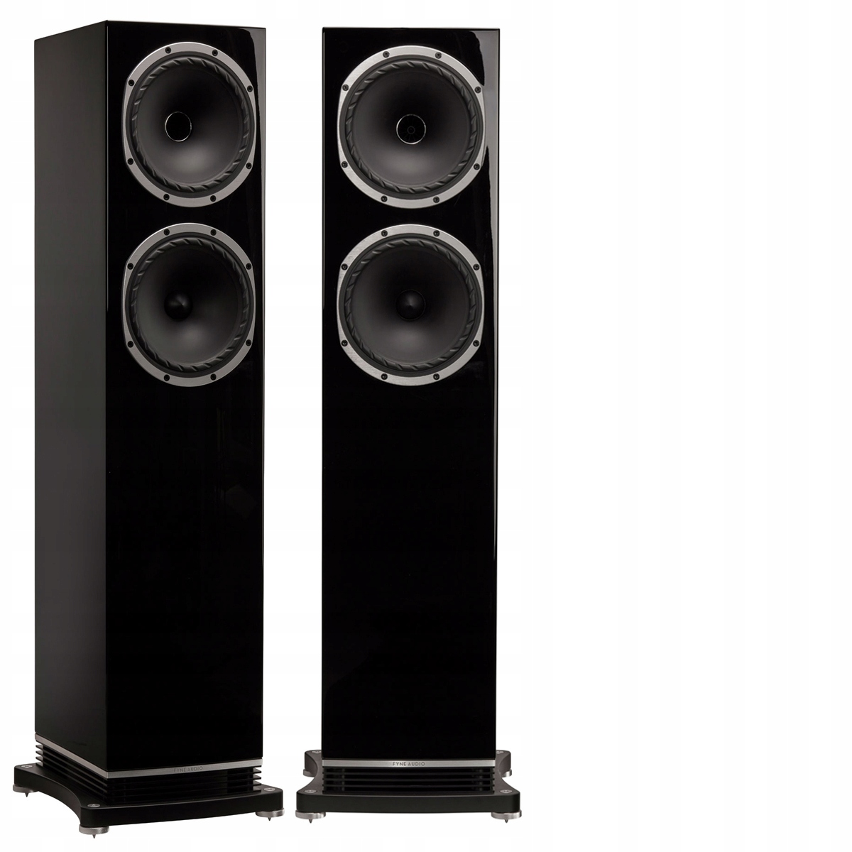 FYNE AUDIO F502 KOLUMNA PODŁOGOWA BLACK GLOSS PARA