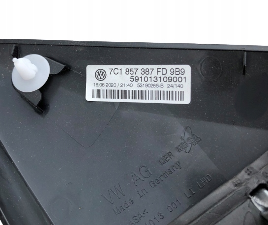 MAN TGE 2017-2026 support mirrors left 7C1857387