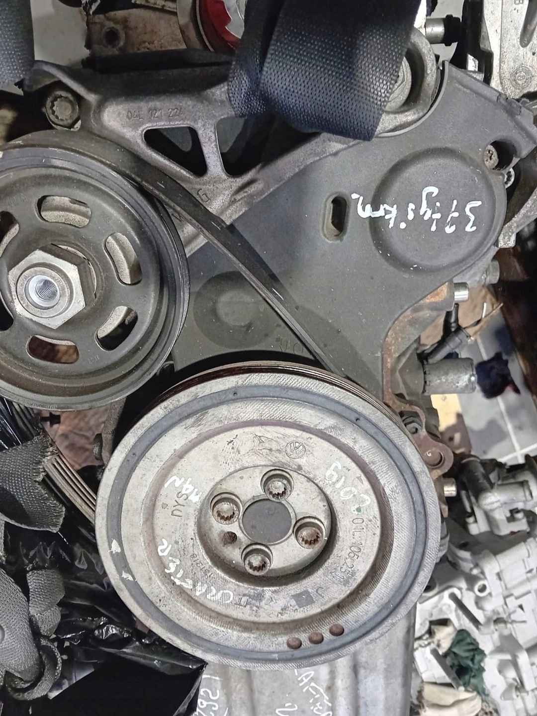VW CRAFTER II 2.0TDI 2.0 TDI DAS engine RWD