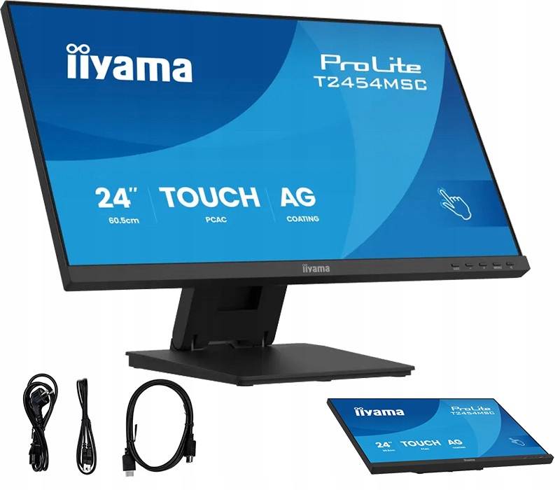 Dotykový monitor iiyama ProLite T2454MSC-B3AG 24 Ips Led Hdmi, Dp,