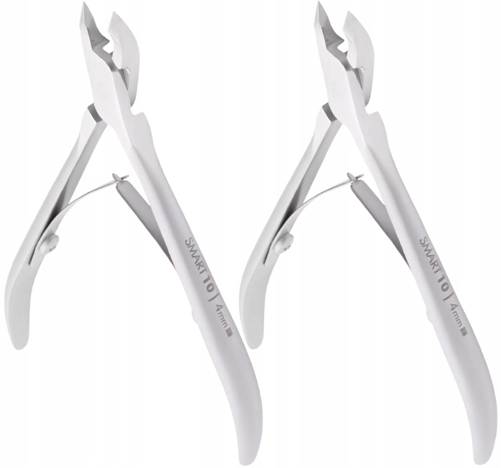 2 kusy Profesionální kleště na kůži Smart 10 4 mm Staleks se neotupí