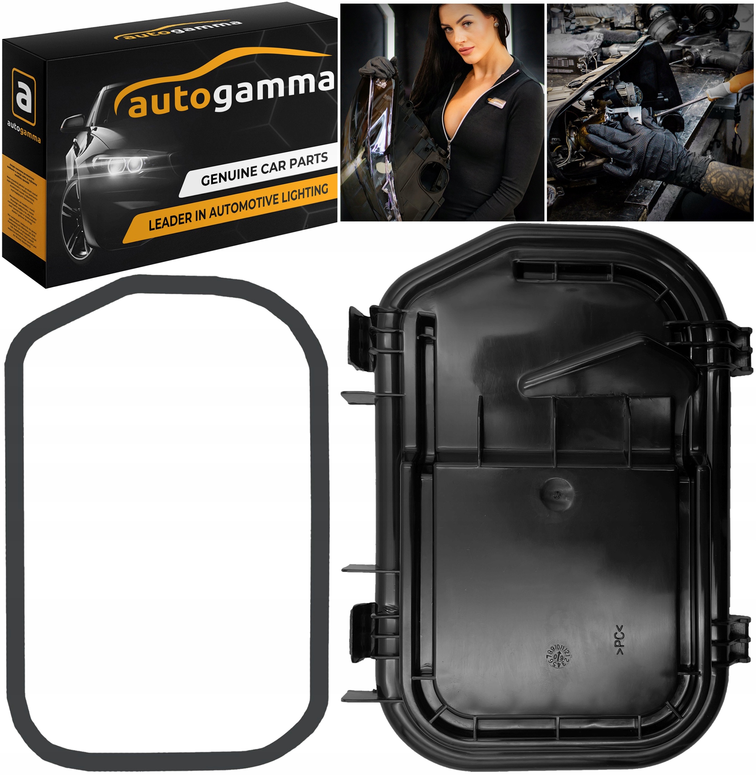 Dekiel Zaślepka Lampy Reflektora Audi A6 C6 Lewy