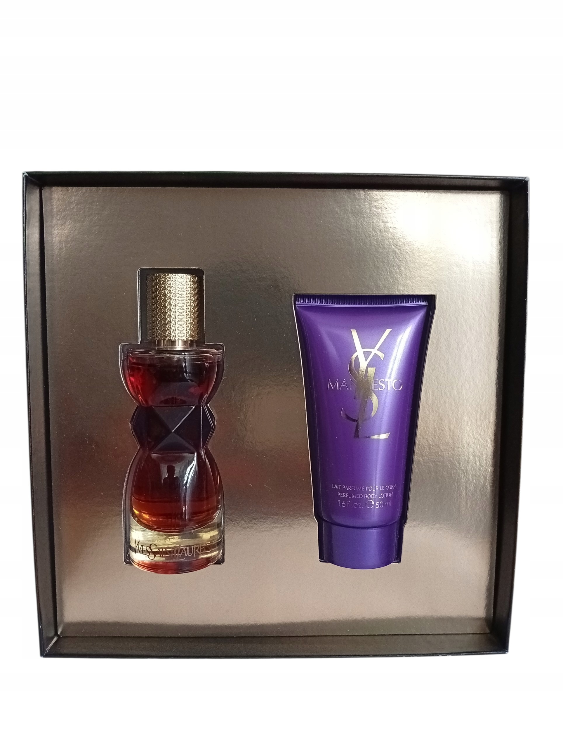 Yves Saint Laurent Manifesto 30 ml woda perfumowana+body lotion 50ml Robo