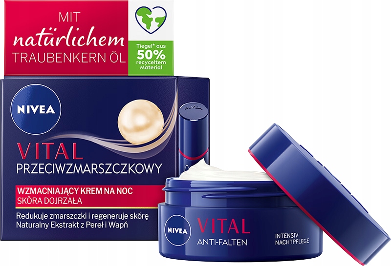 

Nivea Vital Krem przeciwzmarszczkowy regenerujący