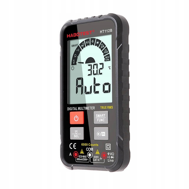 

Habotest HT112B Cyfrowy Uniwersalny Multimetr Rms
