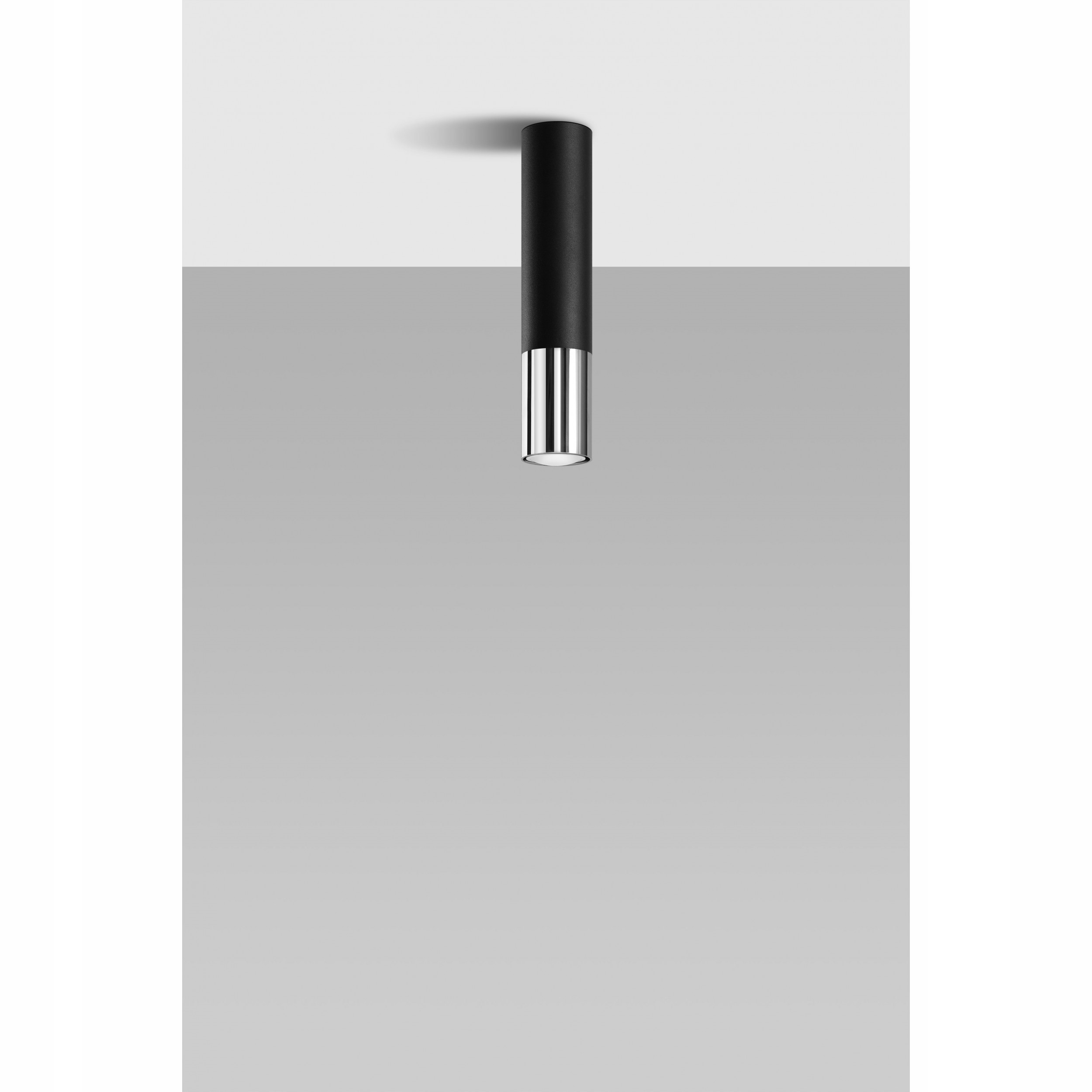 PLAFON SPOT SOLLUX LOOPEZ SL.0939 CZARNY / CHROM Rodzaj plafon