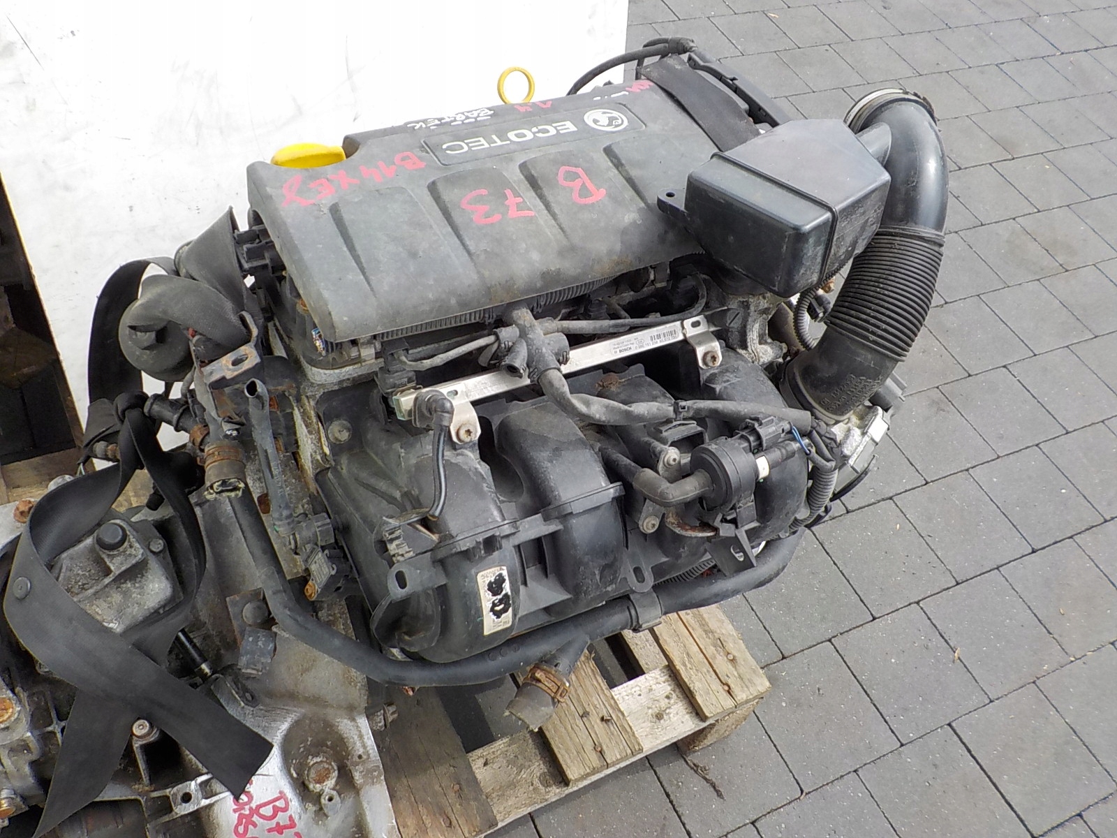 opel CORSA e 16r MOKKA 1.4 16V 75KM Двигатель B14XEJ комплектный