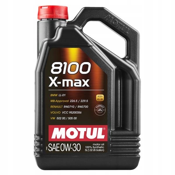 Olej silnikowy Motul 8100 X-max 0W30 5L 106571