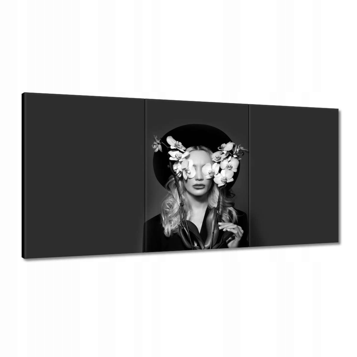 Obrazy 180x90 Žena s orchideou