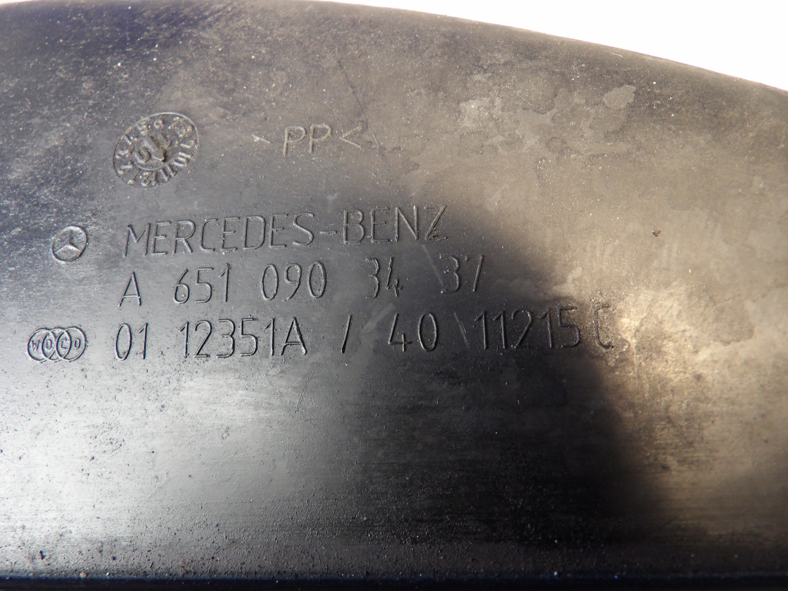 Mercedes W207 coupe 2,2CDI pipe dolotowa A6510903437