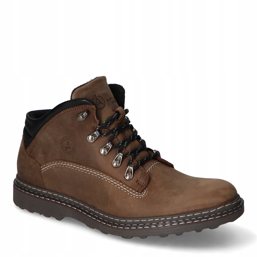 Kotníkové Boty Arturo 1283/5/CH-14 Hnědé nubukové 44