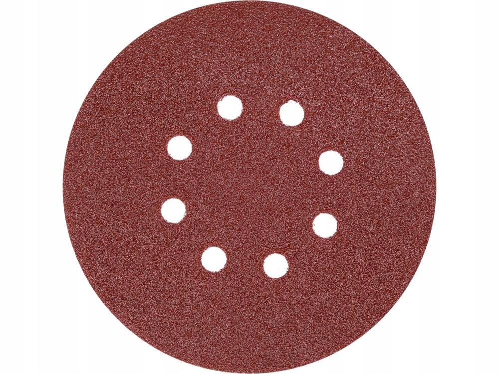PAPIER ŚCIERNY KRĄŻKI RZEP OTWORY 150mm P150 50szt Kod producenta YT-834596