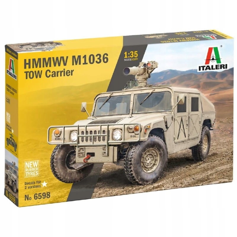 Italeri 6598 1/35 Hmmwv M1036 Tow Carrier