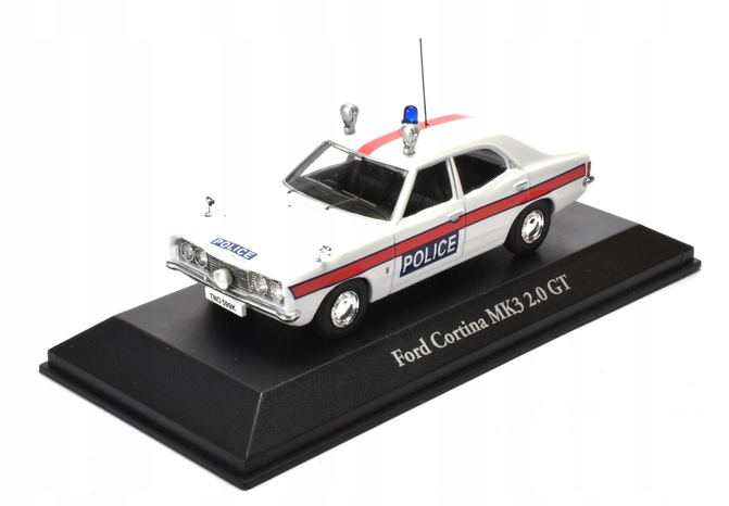 Ford Cortina Mk. 3 Gt Police 1:43 Atlas