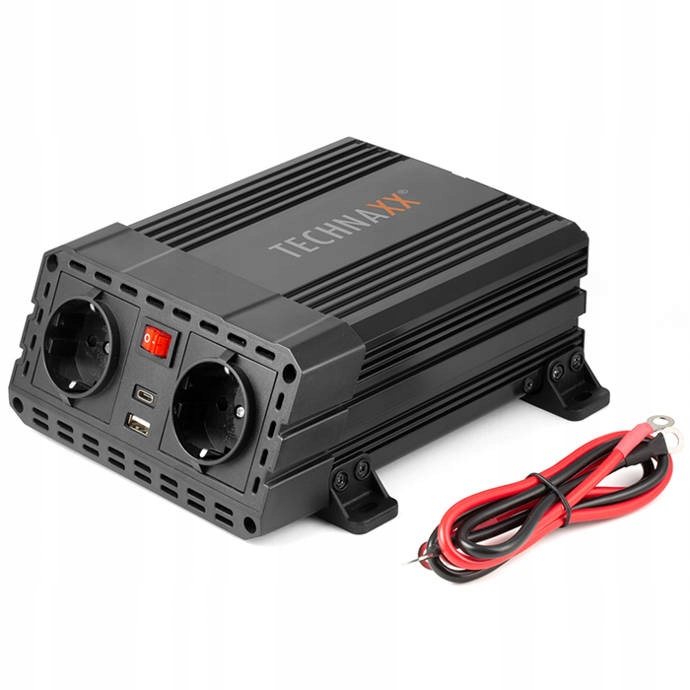 Inwerter mocy Przetwornica 600 W Technaxx TE19 Input voltage 12 V