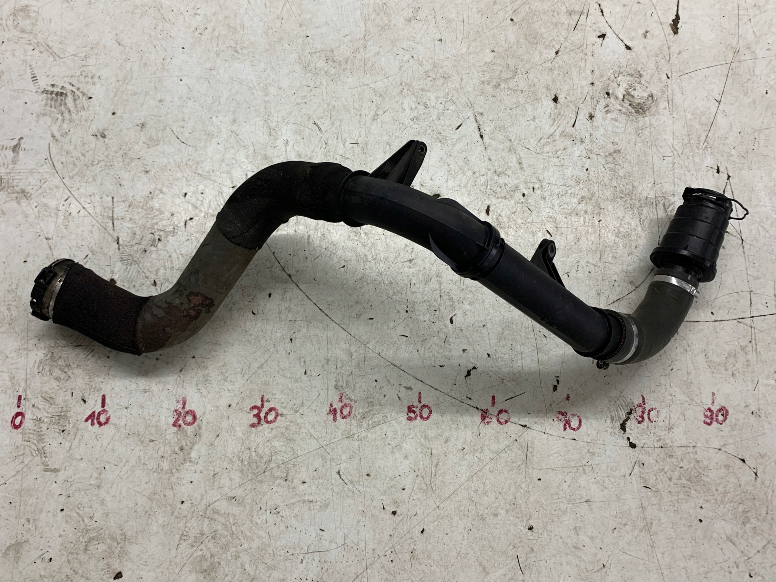 Schlauch rohr luft intercooler RENAULT MEGANE III COUPE GT LINE 2012