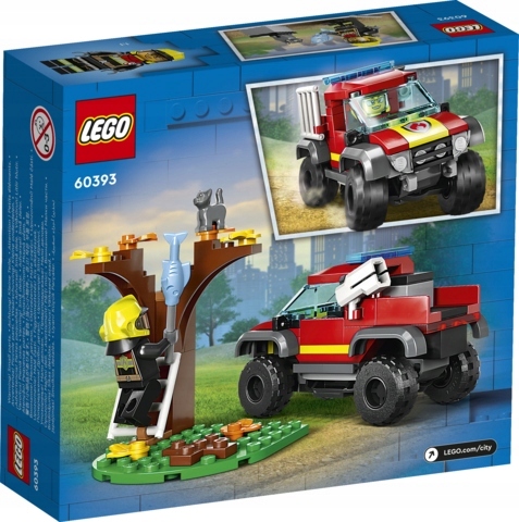 LEGO CITY WÓZ STRAŻACKI STRAŻ POŻARNA STRAŻAK 3w1 Płeć chłopcy dziewczynki