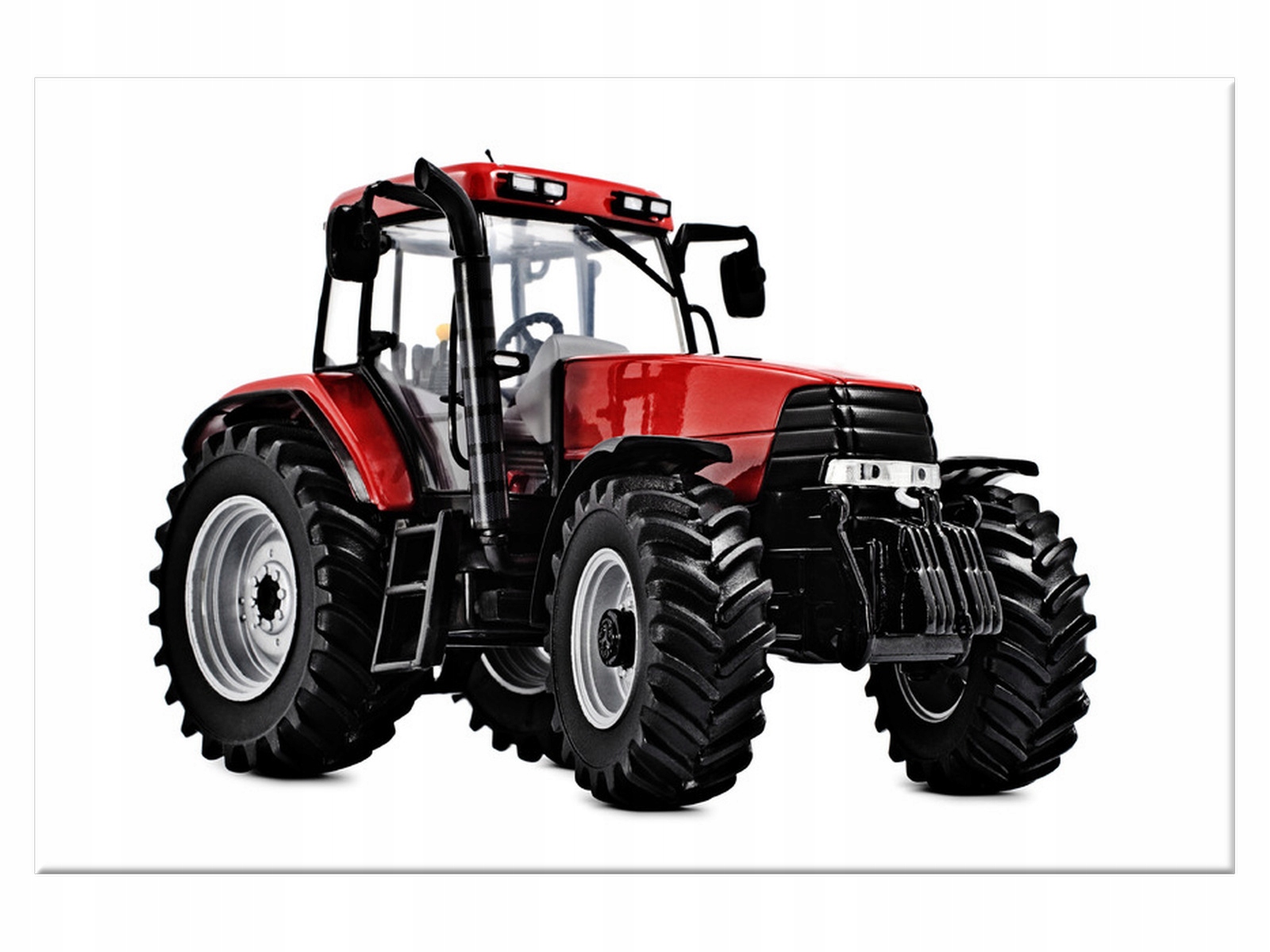 

Obraz Czerwony traktorek 120x80 Motoryzacja
