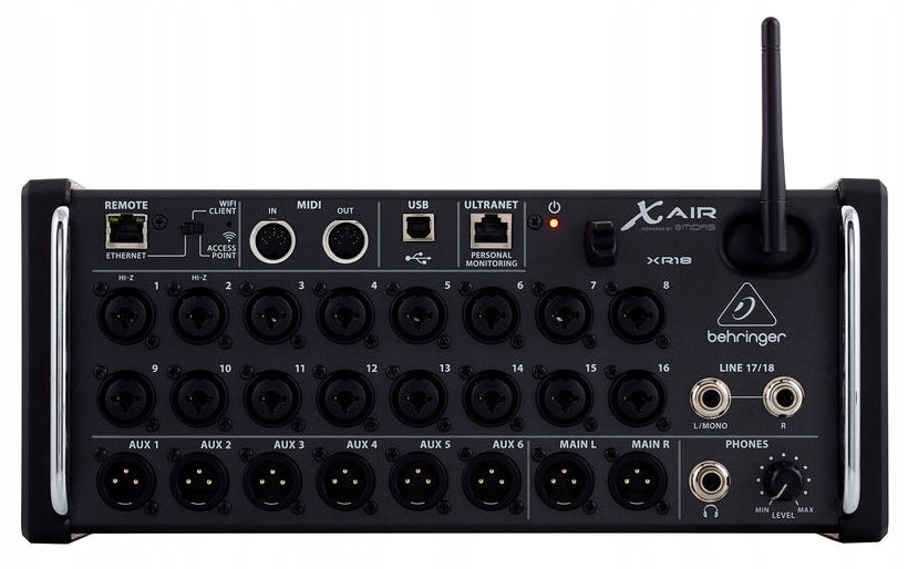 Behringer X Air XR18 Digitální Mixpult S Wifi 18 Kanálů