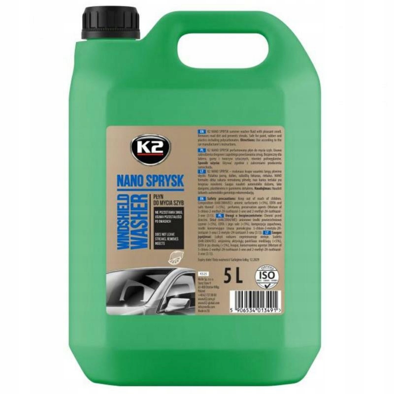 

K2 Nano płyn letni 5L do spryskiwaczy