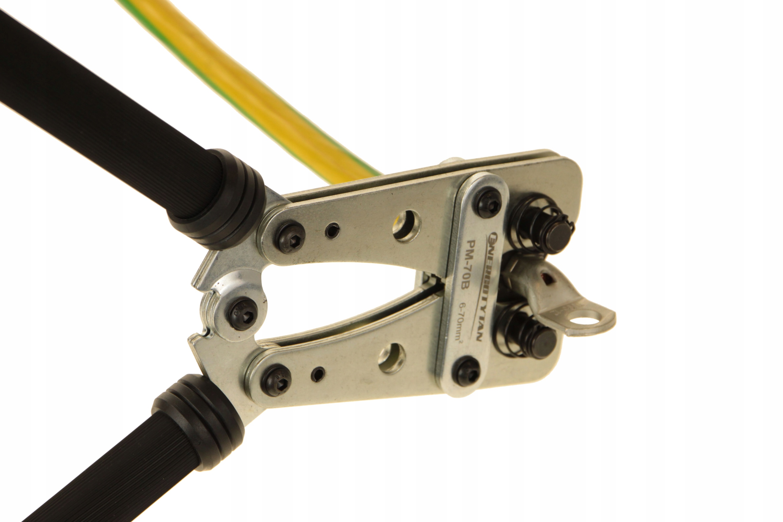 ZACISKARKA DO KABLI PRASKA DO TULEJEK KABLI 6-70 / 6-10-16-25-35-50-70 mm2 Marka Energotytan