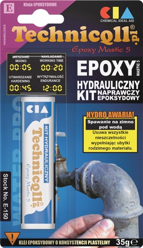 Kit hydrauliczny epoksydowy 35g Technicqll E-150