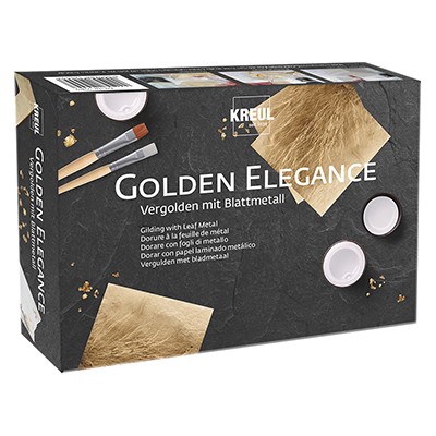 Sada na zlacení Golden Elegance Kreul, 10 díl.