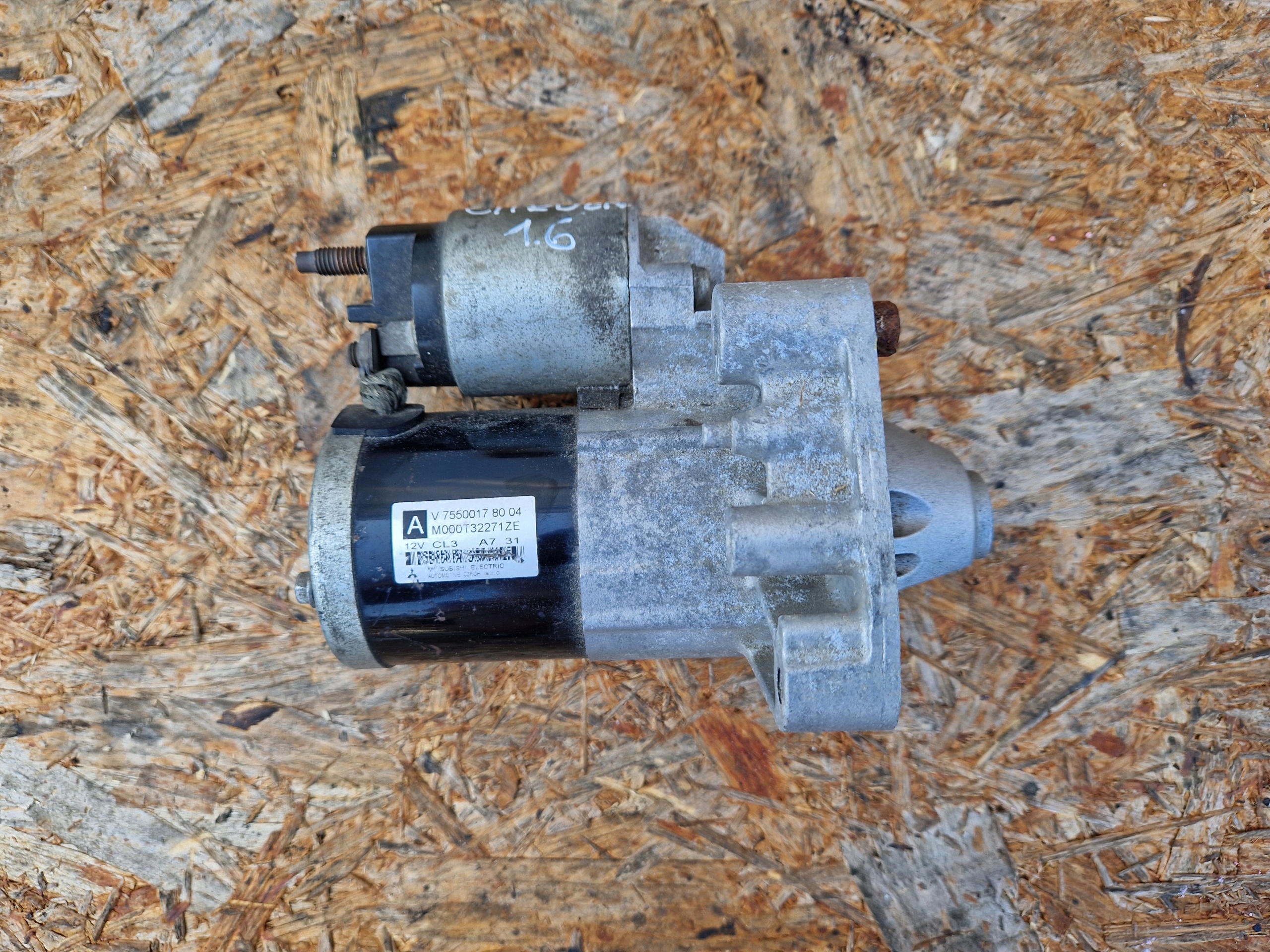starter PEUGEOT CITROEN 1.6VTI V7550017