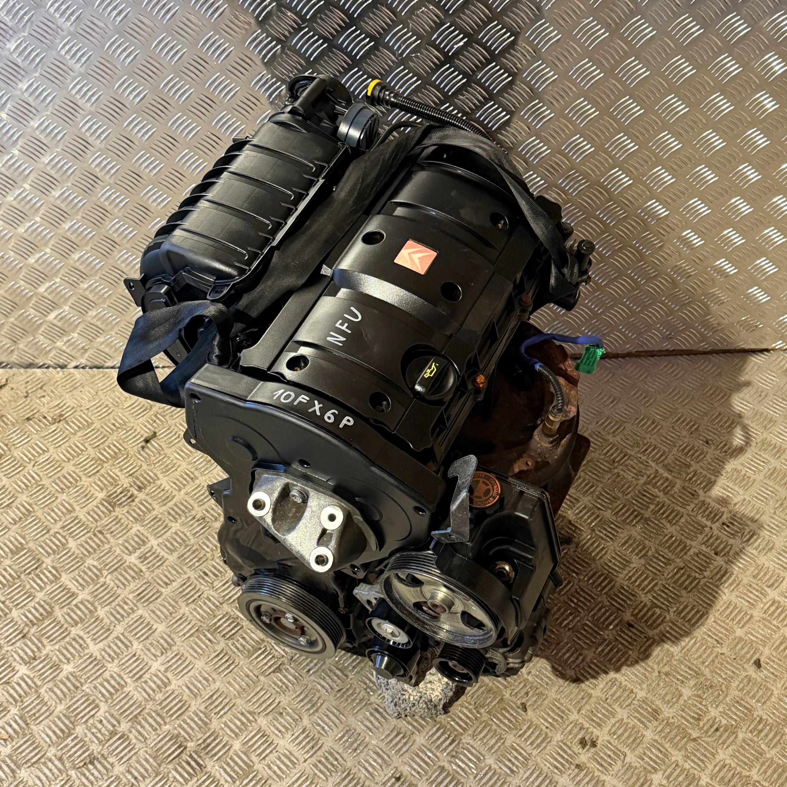 engine ENGINE MOTOR complete NFU PEUGEOT CITROEN 1.6 16V BENZIN 10FX6P NFU