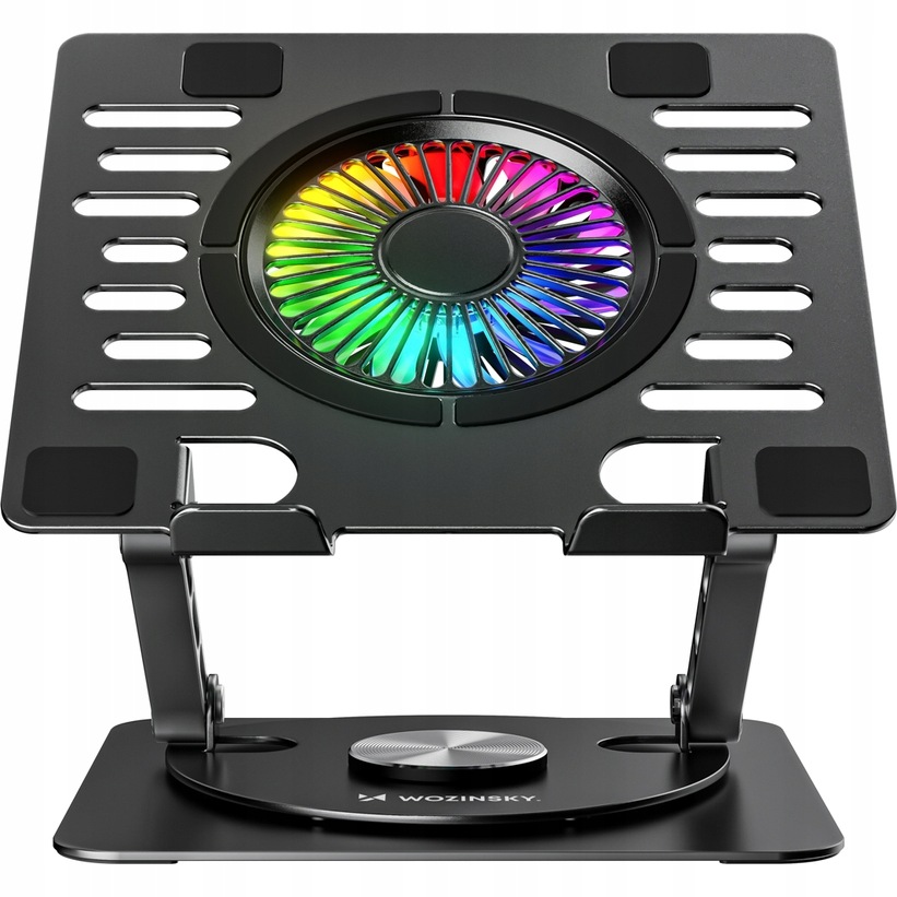 Chladicí stojan 360° pro notebook a tablet Wozinsky Rgb Usb 10-16"